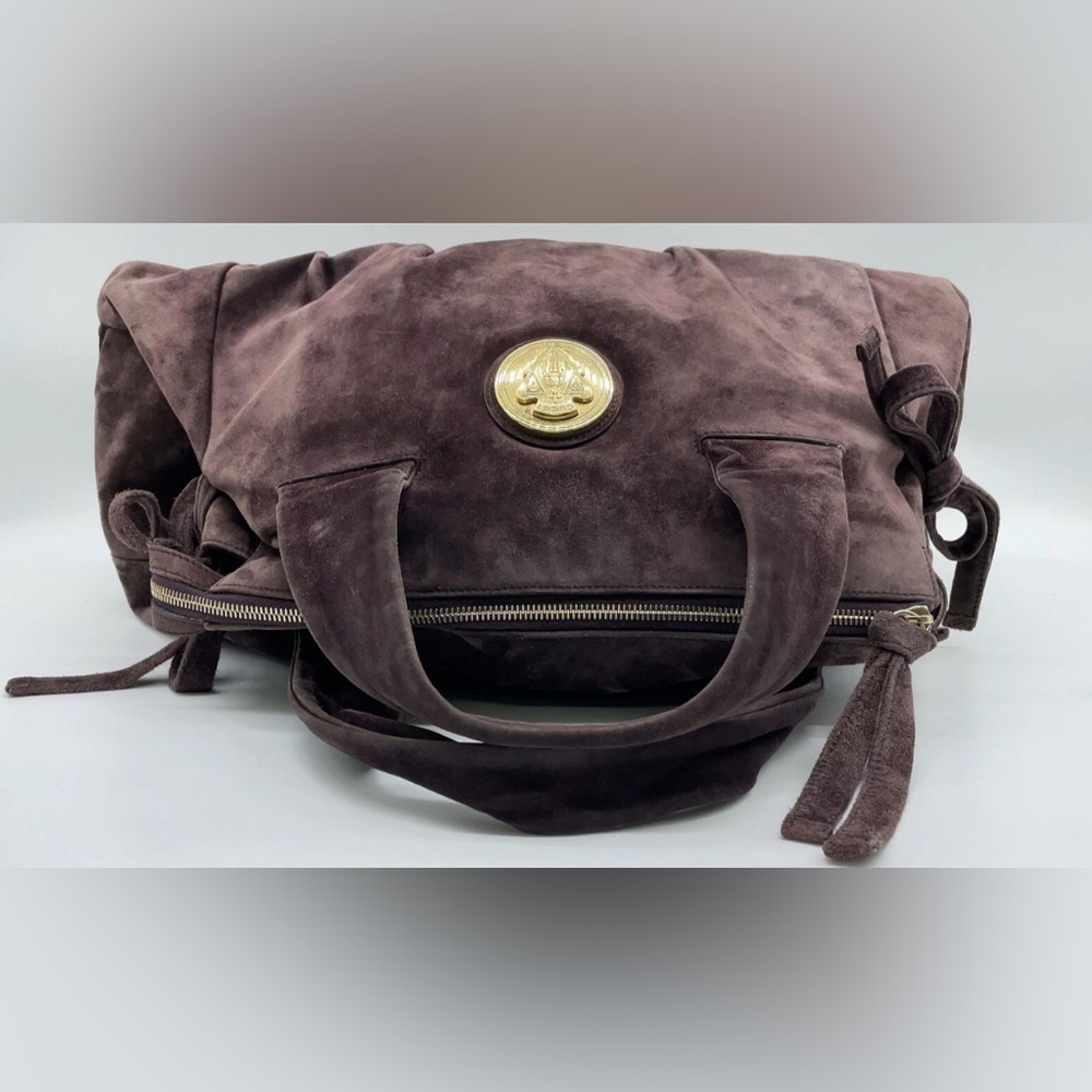 Authentic GUCCI Hysteria Purple Suede Handbag - Picture 3 of 16